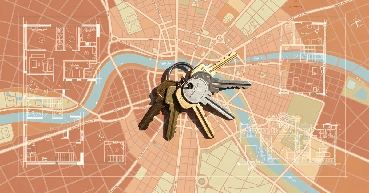 Monthly rentals in Madrid, Barcelona, Paris, Milan