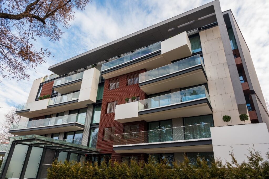 Apartment houses in Spain